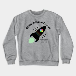 Celadon Game Corner Black Text Crewneck Sweatshirt